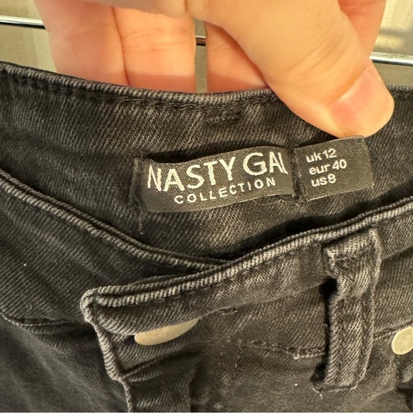 Black Nasty Gal Skinny Jeans - Picture 7 of 9
